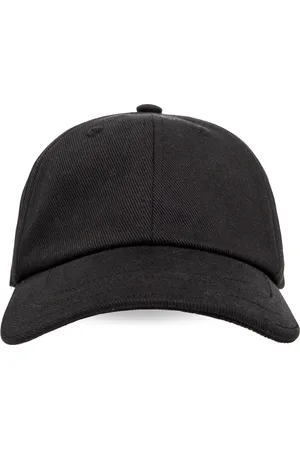 Jacquemus Tilbehør, unisex, Sort, 56 CM, Bomuld, Baseballkasket med logo