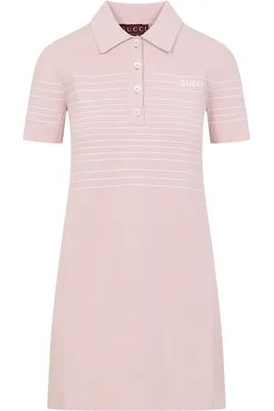 Gucci Kjole, Dame, Lyserød, M, Luksuriøs Lilla Kjole