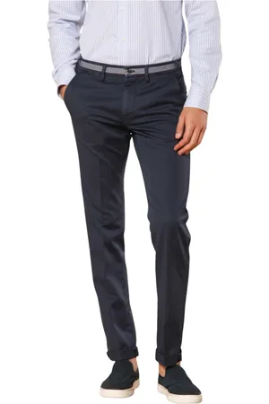 Masons Bukser, Herre, Blå, XL, Bomuld, Slim Fit Navy Chino Bukser