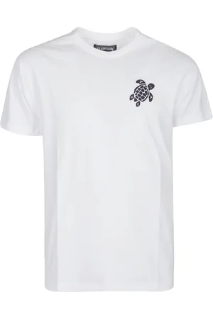 Vilebrequin Top, Herre, Hvid, M, Uld, Stilfuld Vasket T-Shirt