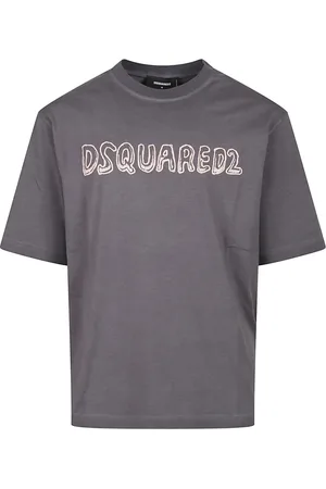 Dsquared2 Top, Herre, Grå, M, Afslappet Loose Fit T-Shirt