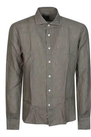 Orian Skjorte, Herre, Grøn, 3XL, Langærmet Slim Skjorte
