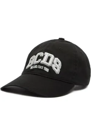 GCDS Tilbehør, Herre, Sort, ONE SIZE, Polyester, Polyester Hat