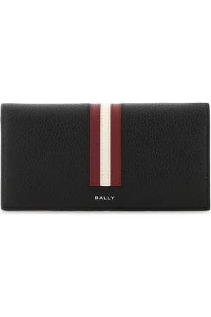 Bally Tilbehør, Herre, Sort, ONE SIZE, Læder, Klassisk Sort Læderpung