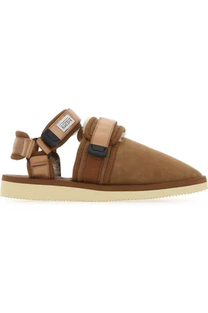 SUICOKE Sko, Herre, Brun, 43 EU, Suede, Biscuit Suede Vandtøfler
