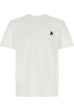 Golden Goose Top, Herre, Hvid, M, Bomuld, Hvid Bomulds T-Shirt