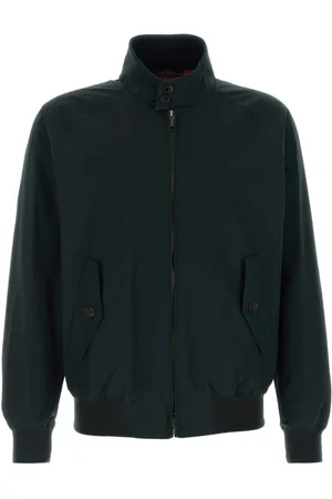 Baracuta Jakke, Herre, Sort, 3XS, Polyester, Sort Harrington Jakke