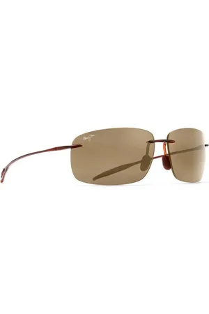Maui Jim Tilbehør, Herre, Brun, 63 MM, Breakwall Polariserede Solbriller i Farve 26