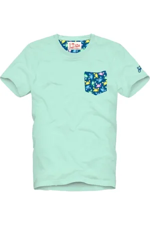 MC2 SAINT BARTH Top, Herre, Grøn, XL, Uld, Stilfulde T-shirts og Polos