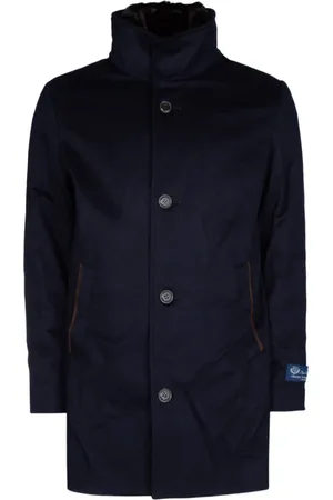 Paul & Shark Frakke, Herre, Blå, M, Uld, Stilfuldt Strikketøj Kollektion