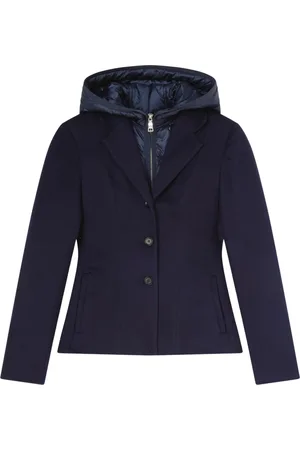 add Jakke, Dame, Blå, S, Uld, Blazer med indvendig foret polstret jakke