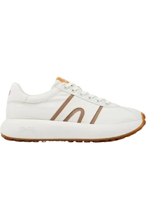 Camper Sko, Herre, Hvid, 42 EU, Læder, Creme Casual Sports Sko