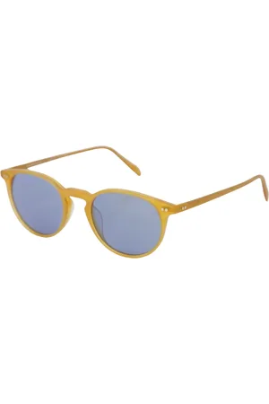 Oliver Peoples Tilbehør, unisex, Gul, ONE SIZE, Amber Tortoise Solbriller