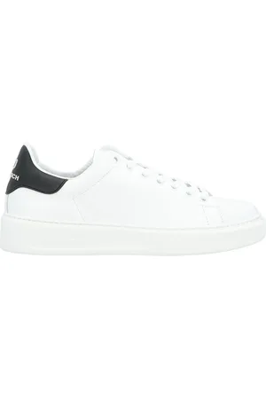 Woolrich Sko, Herre, Hvid, 43 EU, Læder, Classic Court Sneaker i hvidt og sort læder
