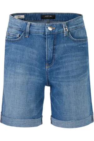 Marc Cain Shorts, Dame, Blå, S, Blå Shorts Yc 83.03 D05