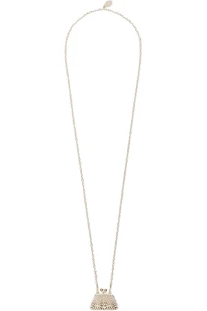 Max Mara Tilbehør, Dame, Gul, ONE SIZE, Tyl, Elegant Necklace Styles