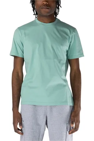 MC2 SAINT BARTH Top, Herre, Grøn, L, Kortærmet T-shirt med broderet logo