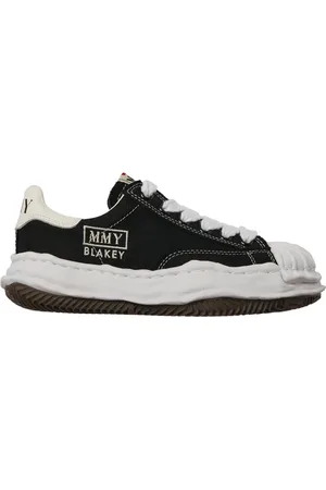 MIHARA YASUHIRO Sko, Herre, Sort, 46 EU, Lærred Lav Top Sneaker