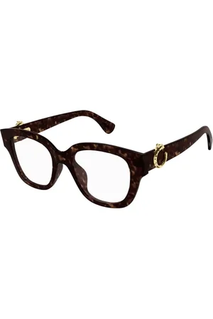 Cartier Tilbehør, Dame, Brun, 53 MM, Uld, Stilfulde solbriller Ct0566O 006