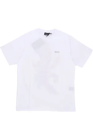 DOLLY NOIRE Top, Herre, Hvid, 2XL, Bomuld, Hvid Sticks Kortærmet T-shirt