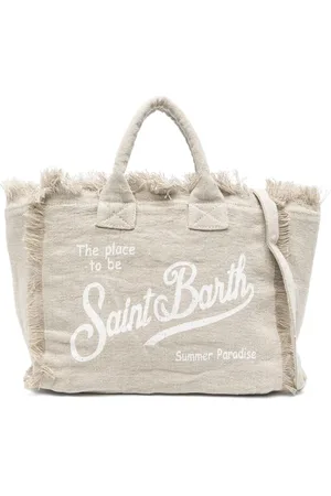 MC2 SAINT BARTH Taske, Dame, , ONE SIZE, Colette Linen Tote Bag