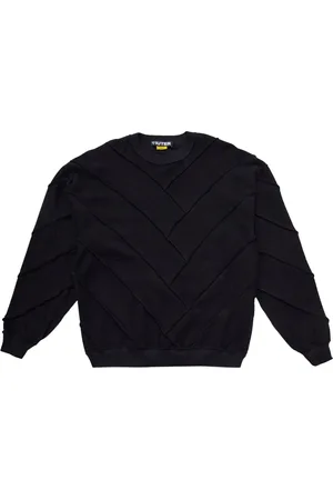 IUTER Sweathshirts & Hoodies, Herre, Sort, L, Sort Parquet Crewneck Sweater