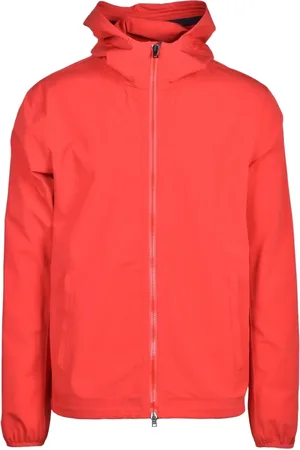 HERNO Jakke, Herre, Rød, XL, Uld, Jakke