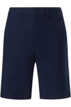 North Sails Shorts, Herre, Blå, W31, Bomuld, Bomuld Bermuda Shorts med Logo