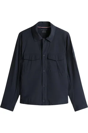 Tommy Hilfiger Jakke, Herre, Sort, M, Uld, Performance Collection Skjortejakke