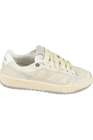 PAURA Sko, Herre, Hvid, 43 EU, Uld, Hvide Sneakers til et stilfuldt look