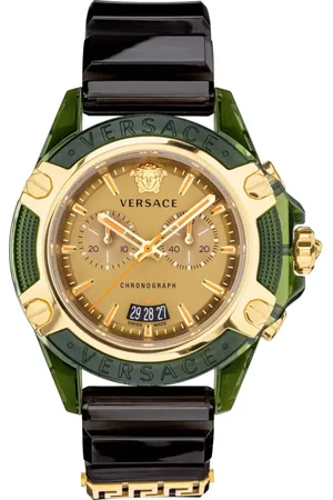 VERSACE Tilbehør, Herre, Grøn, ONE SIZE, Chrono Active Silikoneur Grøn