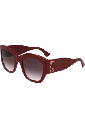 Cartier Tilbehør, unisex, Brun, 52 MM, Kat Eye Solbriller Model 0304S