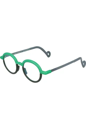 Anne & Valentin Tilbehør, unisex, Grøn, 46 MM, Runde acetatbriller He03