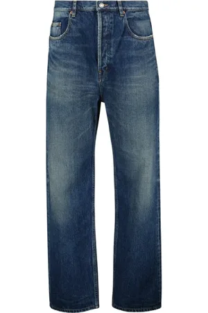 Saint Laurent Jeans, Herre, Blå, W30, Denim, Højtaljede denim jeans, lige snit
