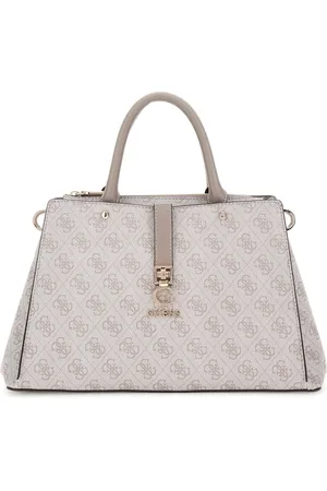 Guess Taske, Dame, , ONE SIZE, Uld, /Mørk Taupe Pæon Print Håndtaske