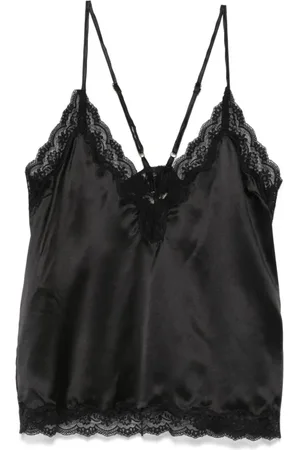 LOVE Stories Top, Dame, Sort, S, Sort Slip Kjole Camisole
