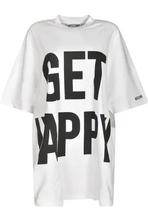 Moschino Kjole, Dame, Hvid, XS, Elegant Kjole Samling