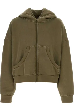 Entire Studios Sweathshirts & Hoodies, Herre, Grøn, S, Bomuld, Oversize Army Bomuldssweatshirt