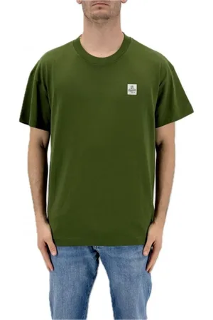 RefrigiWear Top, Herre, Grøn, 2XL, Bomuld, Clash T-Shirt, Høj kvalitet bomuld, Oversize pasform