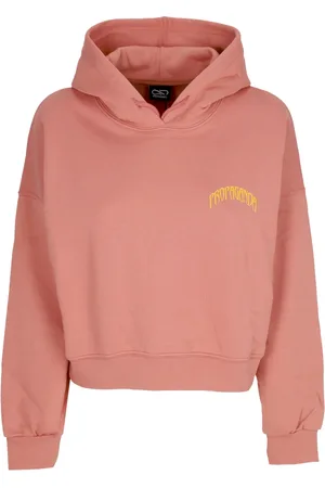 Propaganda Sweathshirts & Hoodies, Dame, Lyserød, XS, Bomuld, Jaguar Croptop Hoodie Clay
