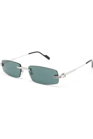 Cartier Tilbehør, unisex, Grå, 57 MM, Uld, Stilfulde solbriller Ct0535S 002