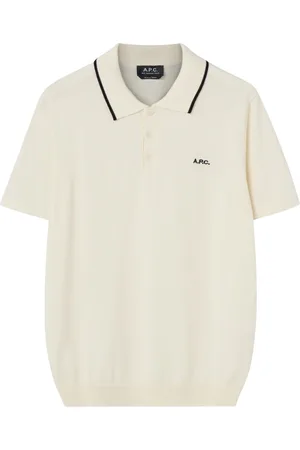 A.P.C. Top, Herre, , S, Broderet Logo Polo og T-shirts