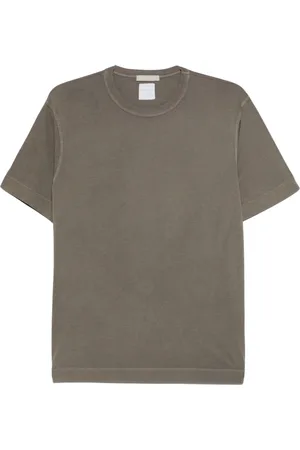 Daniele Fiesoli Top, Herre, Grøn, M, Bomuld, Grå Due T-shirts og Polos