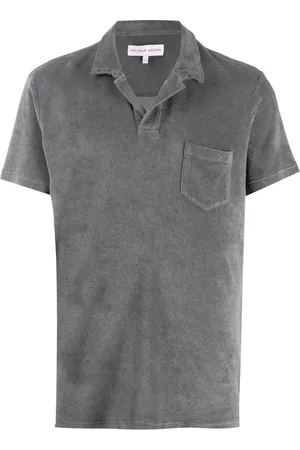 Orlebar Brown Top, Herre, Grå, L, Bomuld, Polo Bluser