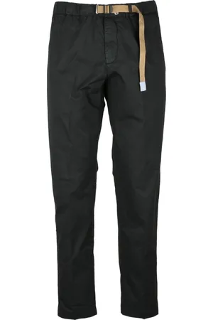 White Sand Bukser, Herre, Sort, S, Bomuld, Bomuld Elastan Bukser