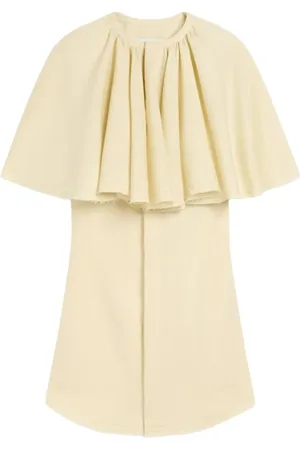 Ami Kjole, Dame, , S, Uld, Ruffle Detail Kjole
