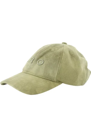 IRO Tilbehør, Herre, Grøn, ONE SIZE, Bomuld, Broderet logo cap til mænd