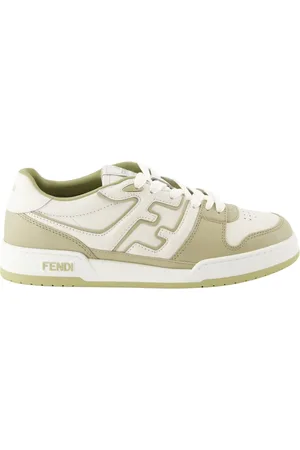 Fendi Sko, Herre, , 45 EU, Olivengrøn Match Sneakers Forår-Sommer 2025