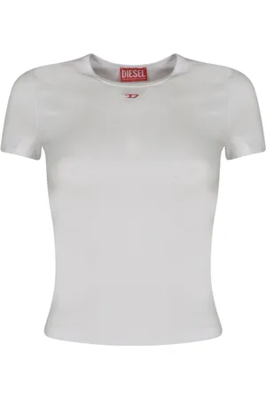 Diesel Top, Dame, Hvid, XS, Uld, Stilfulde Sweaters Kollektion