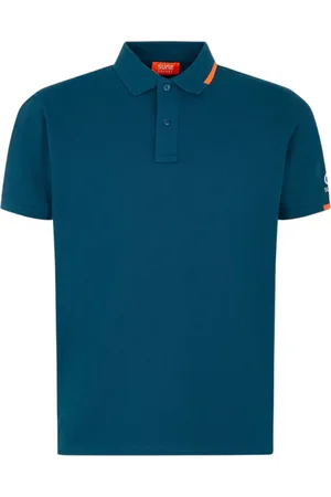 sunseeker Top, Herre, Blå, 2XL, Bomuld, Kortærmet bomuldspolo